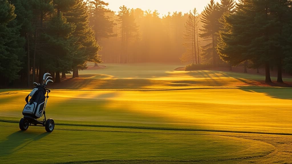 Veterans enjoying spring golf at Devils Landing